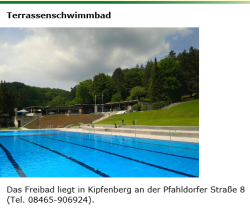 Terrasenbad - Kipfenberg